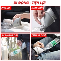Phễu đi tiểu trên xe ô tô, dã ngoại PDT720