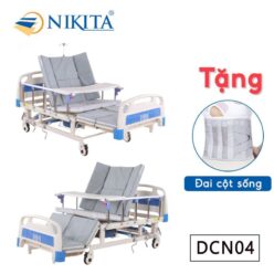 Giường Y Tế 4 Tay Quay Nghiêng Trái Phải NKT-DCN04