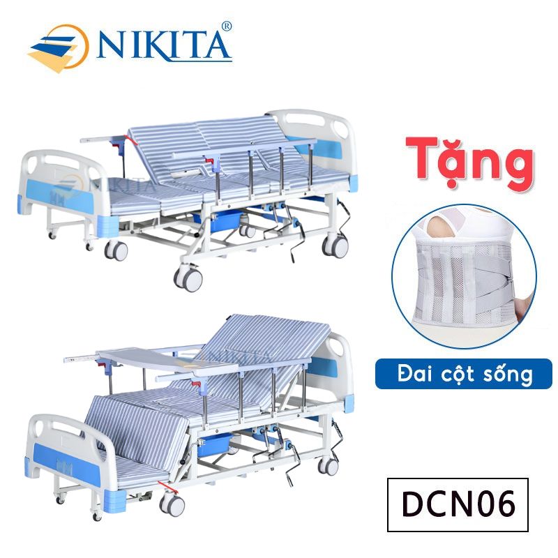Giường Y Tế Nâng Đùi Ôm Vai Chính Hãng NIKTIA NKT-DCN06