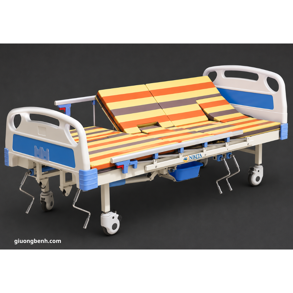 Chức năng nghiêng trái phải của giường y tế DCN05 Chức năng nghiêng trái phải của giường y tế DCN05