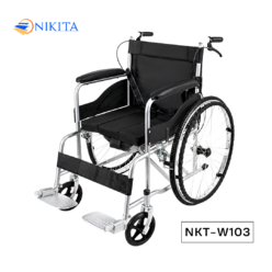 Xe lăn tay gấp gọn cho bệnh nhân NIKITA NKT-W103