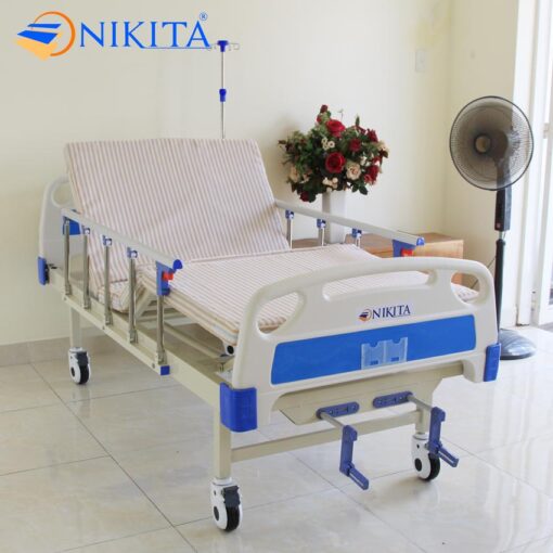 Giường bệnh nhân 2 tay quay NIKITA DCN02