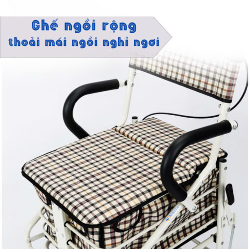 Tính năng ghế ngồi thoải mái của khung xe tập đi NIKITA