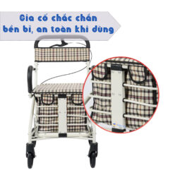 Tính năng bền bỉ, an toàn của khung xe tập đi NIKITA
