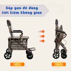 Tính năng gấp gọn của khung xe tập đi NIKITA
