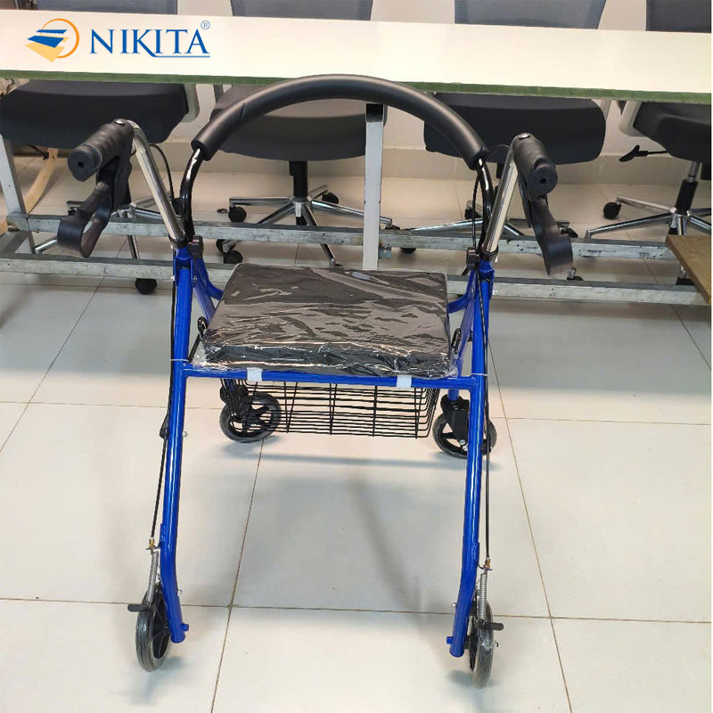 Xe Đẩy Tập Đi Có Rổ Đa Chức Năng Màu Xanh NKT-KX80 Xe Đẩy Tập Đi Có Rổ Đa Chức Năng Màu Xanh NKT-KX80