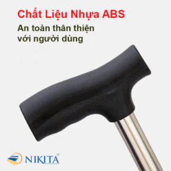 Chất liệu tay nắm của gậy tập đi NIKITA
