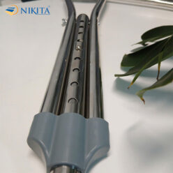 Điều chỉnh chiều cao nạng chống nách inox hỗ trợ vận động NIKITA NKT-KX60-112