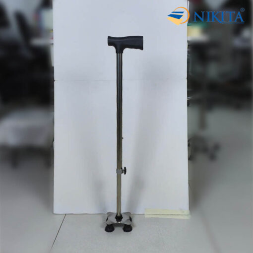 Gậy Chống Tập Đi 4 Chân Vuông Cho Người Già NIKITA GNG-4VUONG