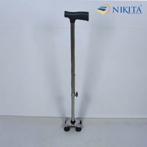 Gậy Chống Tập Đi 4 Chân Vuông Cho Người Già NIKITA GNG-4VUONG