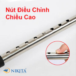 Gậy tập đi NIKITA điều chỉnh độ cao linh hoạt