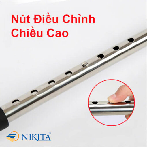 Gậy tập đi NIKITA điều chỉnh độ cao linh hoạt