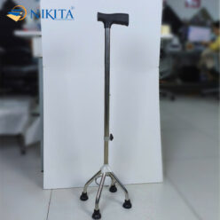 Gậy Tập Đi Inox 4 Chân Nhọn Cho Người Già NIKITA GNG-4NHON