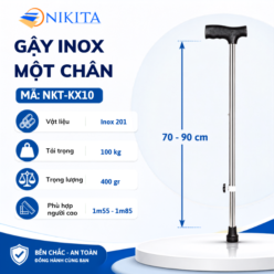 Kích thước gậy đơn NIKITA NKT-GNG-1