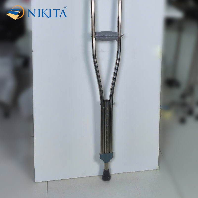 Nạng chống nách inox hỗ trợ vận động NIKITA NKT-KX60-112 Nạng chống nách inox hỗ trợ vận động NIKITA NKT-KX60-112