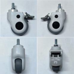 Phụ Kiện Bánh Xe Giường Y Tế Cho Bệnh Nhân Chống Ồn, 3 Inch (75mm), Tyren M12