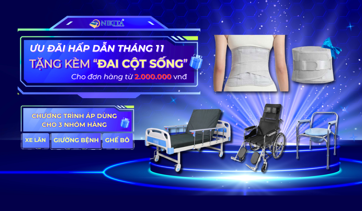 Ưu đãi khuyến mãi tháng 11 NIKITA