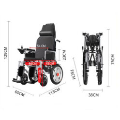 Thông số Xe lăn điện ngả thành giường tiện lợi NIKITA XLD-W506