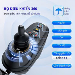 Xe lăn điện cao cấp tự động NKT-W506 – Giải pháp di chuyển và chăm sóc toàn diện