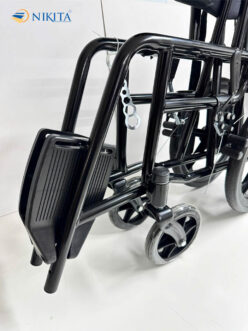 Xe lăn trợ lực có phanh an toàn, gấp gọn Nikita N216-2