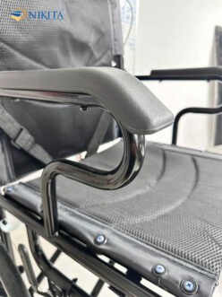 Xe lăn trợ lực có phanh an toàn, gấp gọn Nikita N216-2