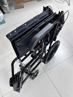 Xe lăn trợ lực có phanh an toàn, gấp gọn Nikita N216-2