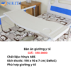Phụ tùng bàn ăn giường y tế NIKITA