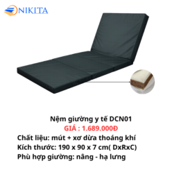 Phụ tùng thay thế nệm giường y tế DCN01 NIKITA