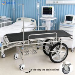 Xe băng ca y tế inox NIKITA