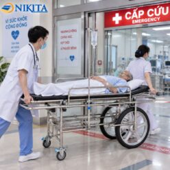 Ứng dụng của xe băng ca y tế inox NIKITA