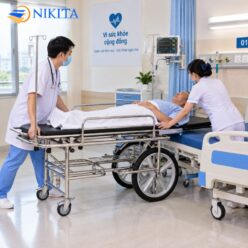 Xe băng ca y tế inox NIKITA