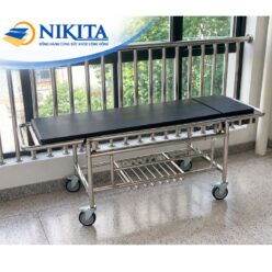 Hình ảnh thực tế xe băng ca y tế inox NIKITA
